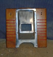 Jennings Victory Chief antique slot machine lower-front wooden casting  picture