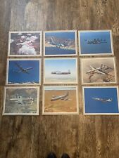 Vintage Aviation Jet Plane Prints Lockheed Lot 11x14  Lot Of 9 picture