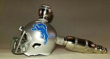 DETROIT LIONS FOOTBALL HELMET SMOKING PIPE LARGE STRAIGHT DESIGN picture