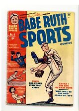 Babe Ruth Sports Comics #4 Lower Grade Complete Golden Age Harvey 1949 picture