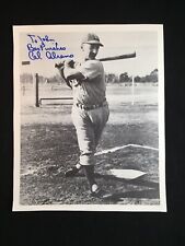 Cal Abrams Brooklyn Dodgers Autographed Photo picture