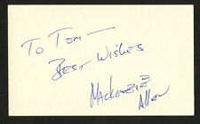 MacKenzie Allen signed autograph auto 3x5 index card Easy Money C547 picture