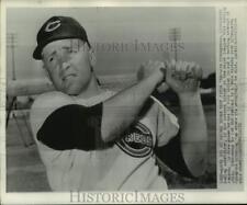 1953 Press Photo Jim Greengrass of Cincinnati Reds hottest hitter in Majors picture