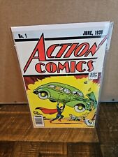 Action Comics #1 1987 Reprint-Newsstand Variant With Bar Code-Golden Anniversary picture