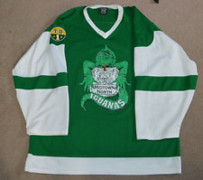 NYPD Midtown North Iguanas Game Worn Hockey Jersey 2XL NYC picture
