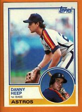 DANNY HEEP(HOUSTON ASTROS)1983 TOPPS BASEBALL CARD picture
