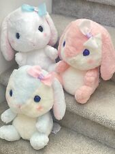 NEW Amuse Pote Usa Loppy Bunny Rabbit Plush toy 17” Japan picture