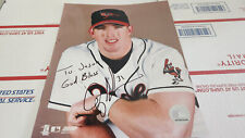 Jay Gibbons Signed TO JASON 8x10 Photo Baseball Autograph Orioles Sports 2002 picture