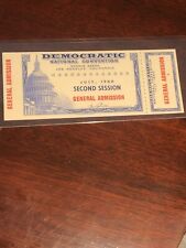 1960 Democratic National Convention Tickets (3) Mint picture