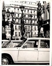 LD361 1972 Original UPI Photo EXTRA EQUIPMEMNT Opera Square Paris Sculpture picture