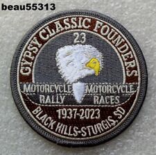 ⭐2023 STURGIS JACKPINE GYPSY CLASSIC FOUNDERS HARLEY RALLY JACKET PATCH picture