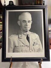 US General Omar Bradley Autograph Signed 8X10 Photo Picture WWII World War 2  picture