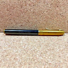 Wearever Fountain Pen | Black & Gold | No Bladder | Medium Point Nib | USA picture