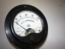 VINTAGE ROLLER SMITH PANEL METER 0-150  AC AMPERES TYPE TAS FROM RADIO SHOP picture
