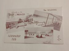 St. Petersburg Beach Florida The Wilshire Hotel Posted 1962 Postcard Multi View  picture