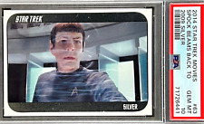 2014 Star Trek Spock #63 (SILVER) PSA 10 GEM MINT (160/200) (RARE: Population 1) picture