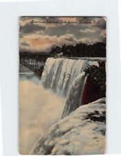Postcard American Fall from Goat Island Niagara Falls New York USA picture