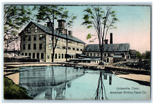 1909 American Writing Paper Company Unionville Connecticut CT Postcard picture