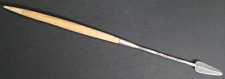 Vintage 20th C. African Tribal Hunting Stabbing Spear Wood & Iron Construction picture