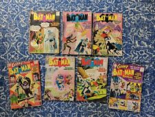 Vintage Lot 7 Batman Comics 1958 To 1961 #118,126,142,149,150+Giant Batman #1,3  picture