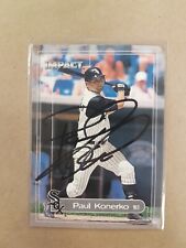 Paul Konerko Impact Autograph Photo SPORTS signed Baseball card MLB 95 2000 picture