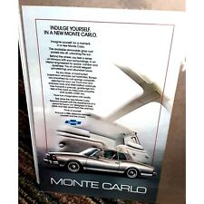 1979 Chevy Monte Carlo Indulge Yourself Print Ad vintage 70s picture