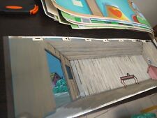 Vintage LONE RANGER animation cels PANORAMIC BACKGROUND PRODUCTION ART anime cel picture