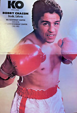 1983 Vintage Magazine Poster Bobby Chacon WBC Featherweight Champion picture
