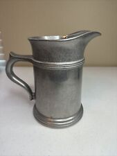 Pewter Pitcher With Ice Lip Wilton Armetale Commonwealth 9