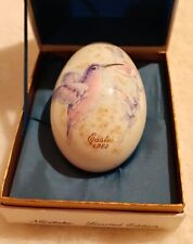 Vintage 1983 Noritake Bone China Easter Egg Japan in Original Box picture