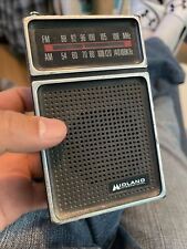 Vintage Midland International Transistor Pocket AM/FM Radio, Works picture