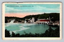 Iron Mountain MI-Michigan, New Hydraulic Works, c1920 Vintage Postcard picture