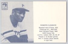 Postcard Baseball Roberto Clemente Pittsburgh Pirates 1973 Vintage Unposted picture