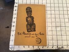 Original 1945 leaflet #71 - The Maoris & Their Arts -- MARGARET MEAD 31pgs picture