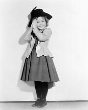 Shirley Temple cute full length pose hands together 4x6 inch photo picture