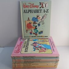 Vintage Walt Disney Fun To Learn Library First Edition 1983 Lot of 12 picture