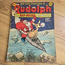 RARE VTG DC COMICS: RUDOLPH THE RED-NOSED REINDEER, GIANT ADVENTURES Christmas  picture