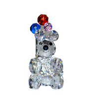 Austrian Crystal large Teddy Bear with Balloons picture