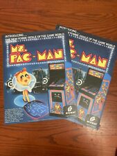 Ms.PacMan Poster Arcade Vintage Flyer 1981 Laminated Reproduction Retro 13
