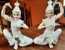 Vintage 1950's Thai Dancer Figurines  picture