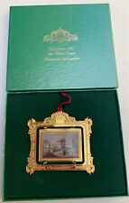 1997  WHITE HOUSE CHRISTMAS ORNAMENT BOX AND PAPERWORK picture