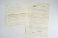 WWII Ephemera, 1942 San Francisco School District Letters to Parents RE Air Raid picture