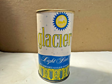GLACIER LIGHT BEER MAIER BREWING, LOS ANGELES, CA ENAMEL VERSION SS/WS/TO NICE picture