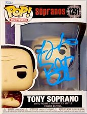 Rare Autographs Signed 2x Funko Pop Sopranos #1291 Tony Soprano JSA Authentic ✅ picture