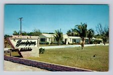 Boynton Beach FL-Florida, The Sandpiper Motel on U. S. 1, Vintage Card Postcard picture