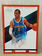 Chris paul 2008-09 topps signature facsimile red #ts - cp 406/869/mint + picture