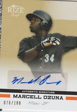 Marcell Ozuna 2012 Leaf RIZE RC rookie autograph auto card 62 picture