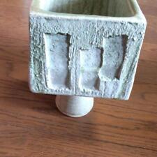 Japanese Pottery of Shigaraki Vase 20x14x14cm/7.87x5.51x5.51