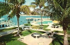Postcard FL Riviera Beach de Ville Motel Apartments Chrome Vintage PC J7449 picture