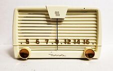 1950 Motorola 59H121 AM Tube Radio Tiara White Excellent picture